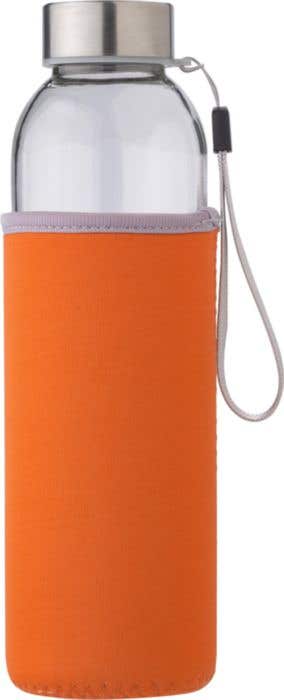 Glazen waterfles ToGo [500 ml]