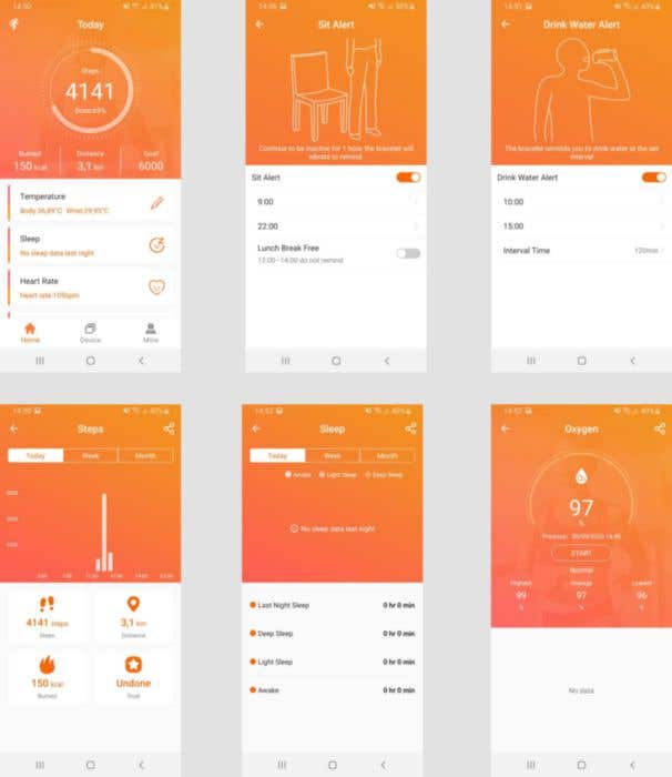 Activity tracker Go