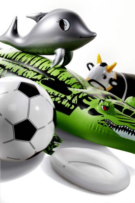 Strandbal Soccer | Opblaasbaar | Voetbalmotief