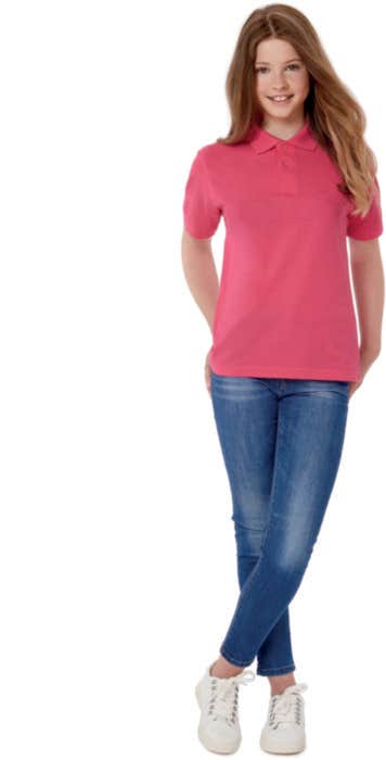 B&C polo Safran Kinderen