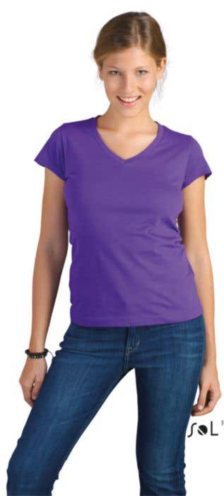 Sol's T-shirt Moon dames