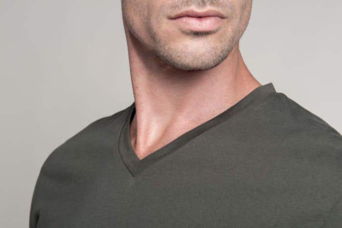 Kariban V-Neck T-Shirt heren