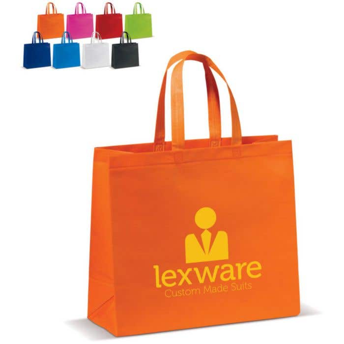 Non-woven gelamineerde draagtas