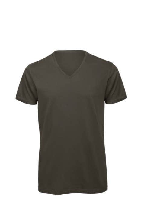 B&C t-shirt Inspire V-neck Organic Heren