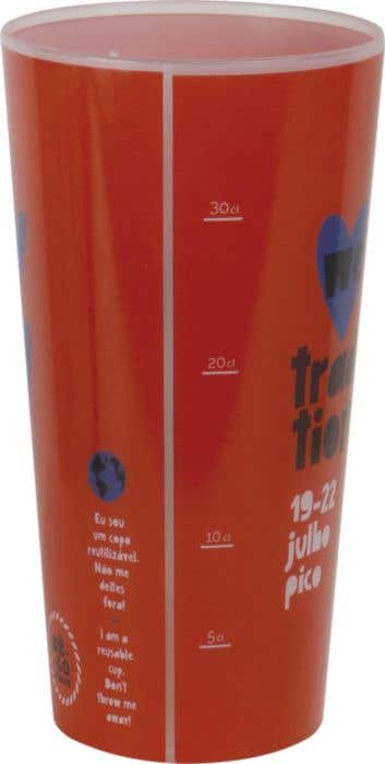 Plastic drinkbeker ECO33 [330 ml]