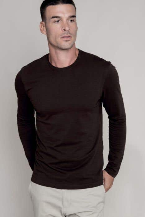 Kariban Crew Neck T-Shirt heren