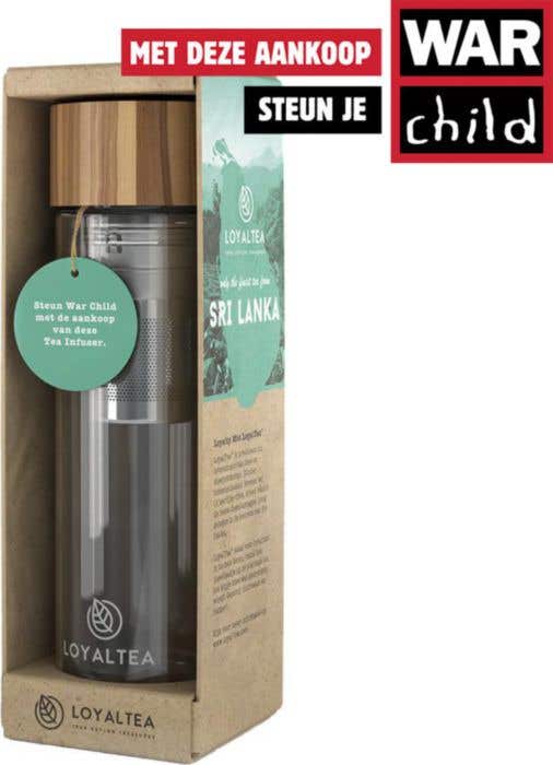 LoyalTea Tea To Go Infuser - incl. thee [350 ml]
