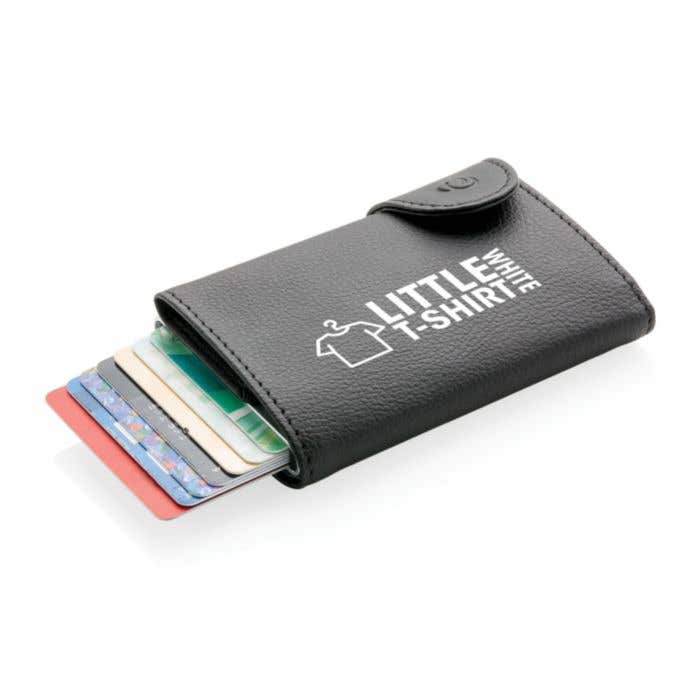 C-Secure PU leather RFID kaarthouder