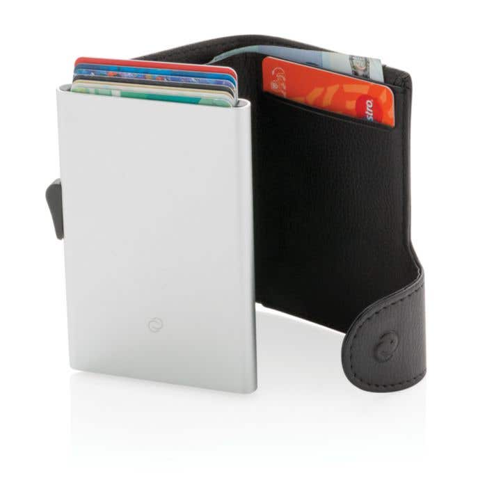 C-Secure PU leather RFID kaarthouder