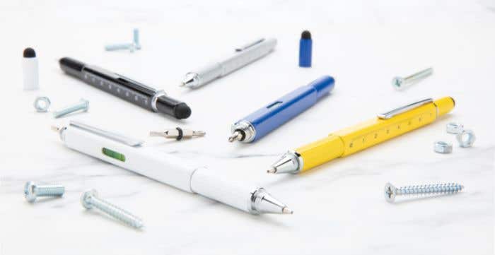 Aluminium toolpen 5-in-1