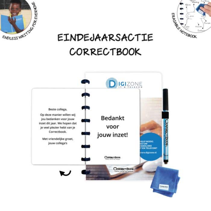 Correctbook Hardcover Premium Kunstleer [A5]