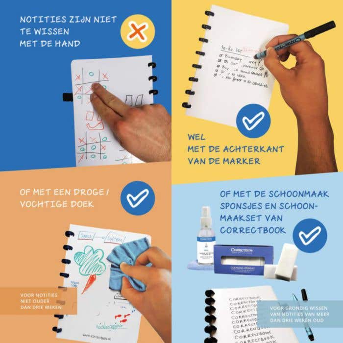 Correctbook Hardcover Premium Kunstleer [A5]