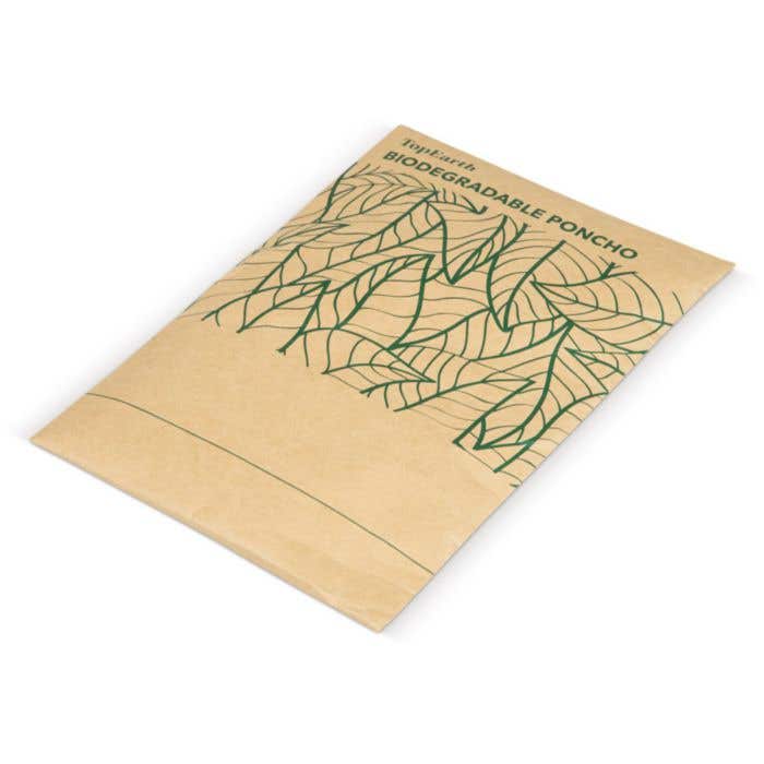 Biologisch afbreekbare poncho Jasmin