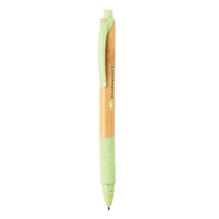 Bamboe en tarwestro balpen
