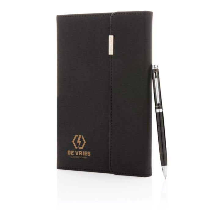 Swiss Peak notitieboek en pen deluxe [A5]