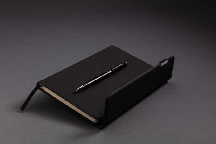 Swiss Peak notitieboek en pen deluxe [A5]