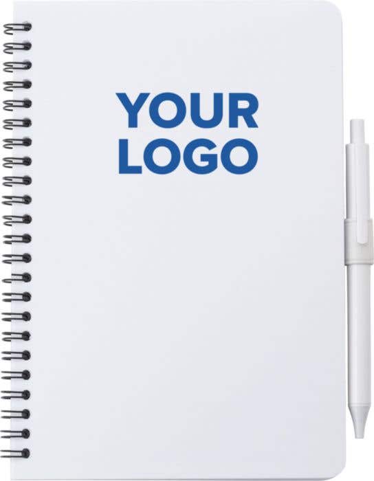 Anti-bacteriële notitieboek met pen [A5]