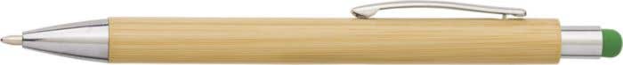 Stylus pen Claire | Bamboe | Gekleurde stylus | Metalen details