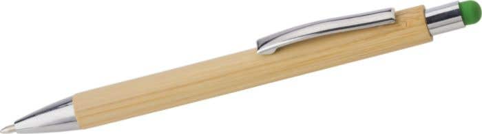 Stylus pen Claire | Bamboe | Gekleurde stylus | Metalen details