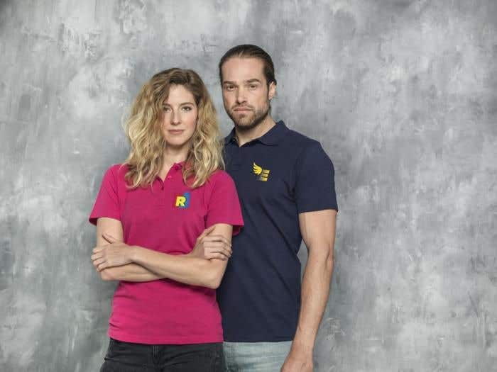 Helios polo met korte mouwen Heren