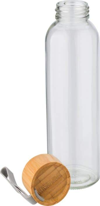 Drinkfles Marc | 500 ml | Glas | Bamboe dop