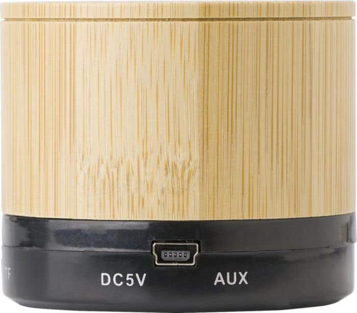 Draadloze mini speaker Bamboe
