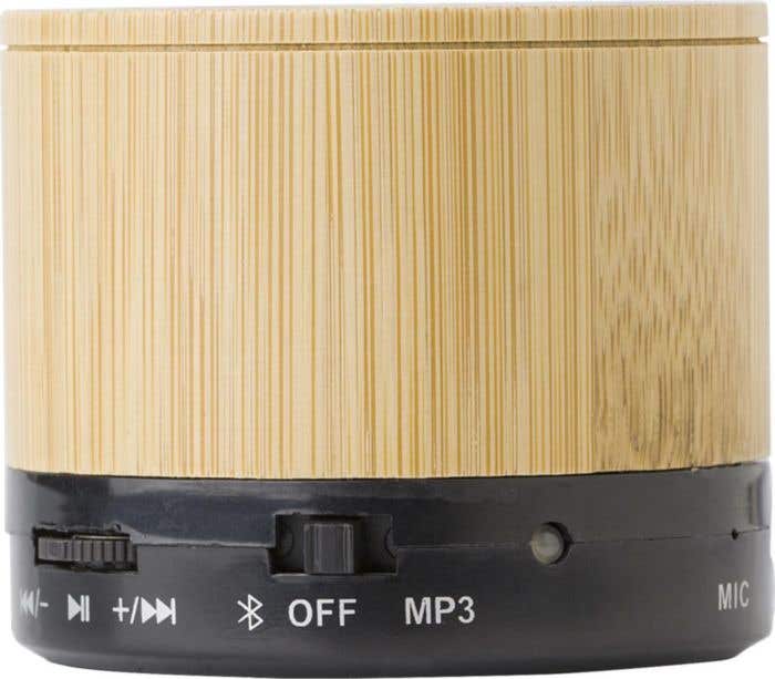 Draadloze mini speaker Bamboe