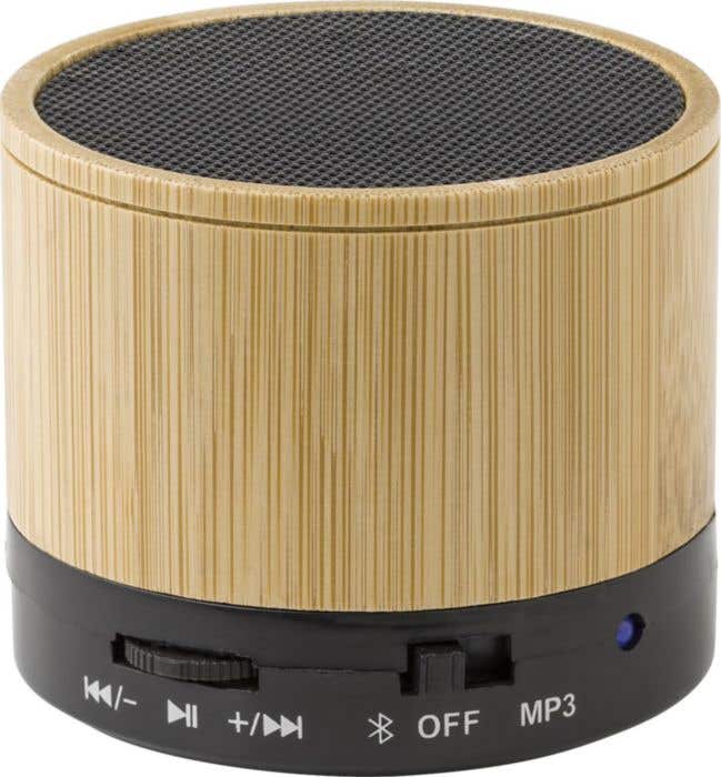 Draadloze mini speaker Bamboe