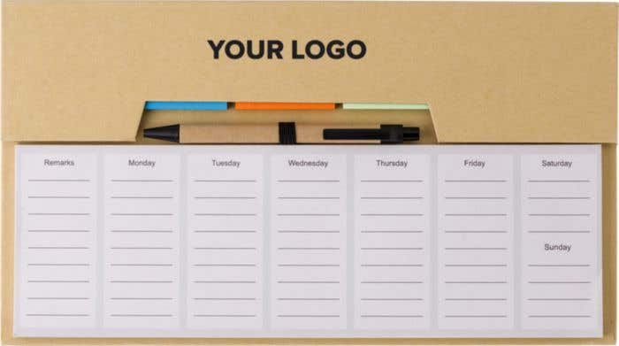 Memoset weekplanner