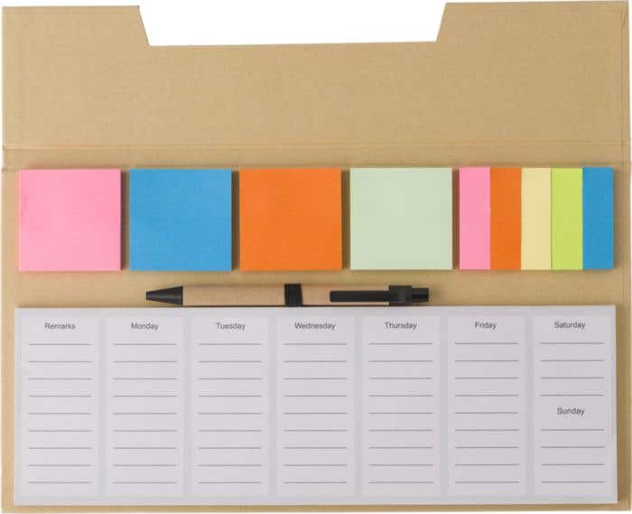 Memoset weekplanner