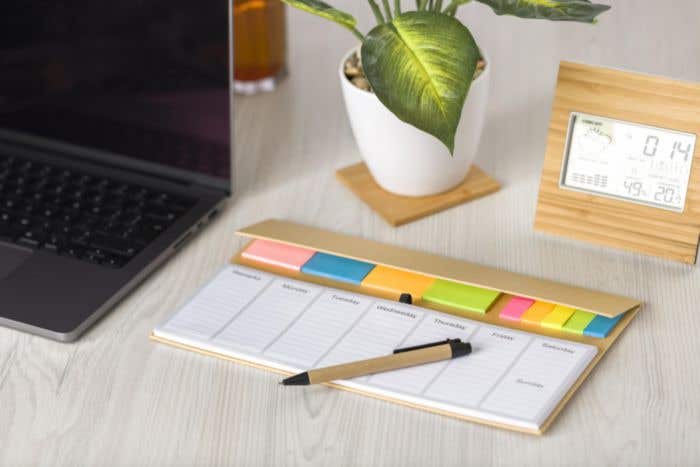 Memoset weekplanner