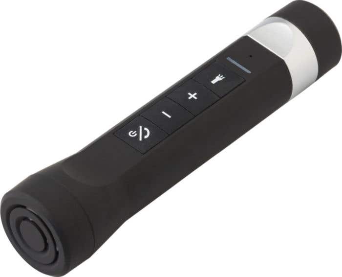 Zaklamp met speaker Bike