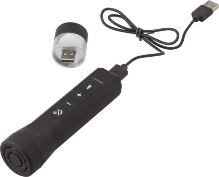 Zaklamp met speaker Bike