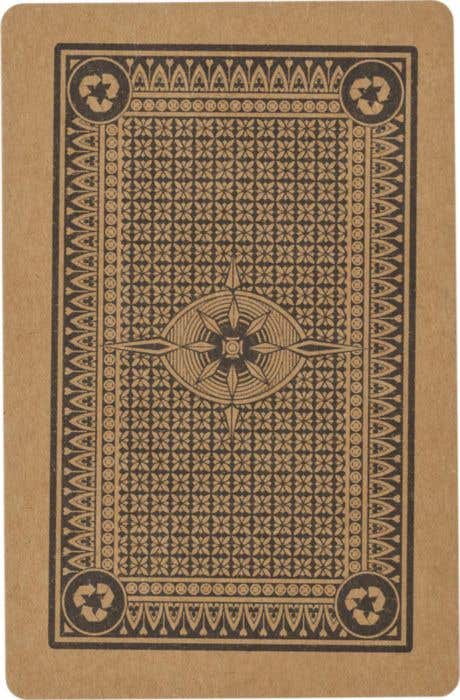 Gerecycled papier speelkaarten