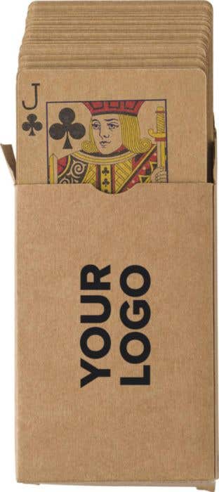 Gerecycled papier speelkaarten