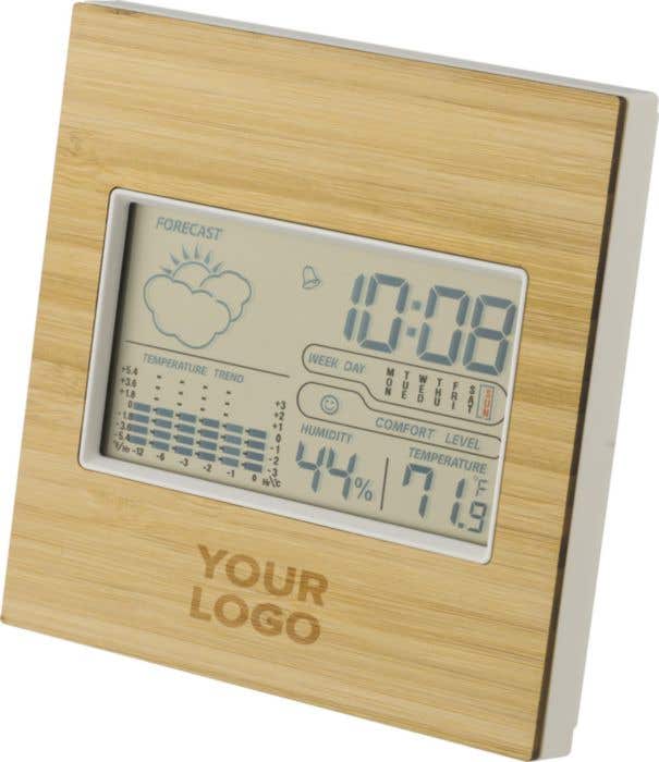 Weerstation Lia | Bamboe | Multifunctioneel