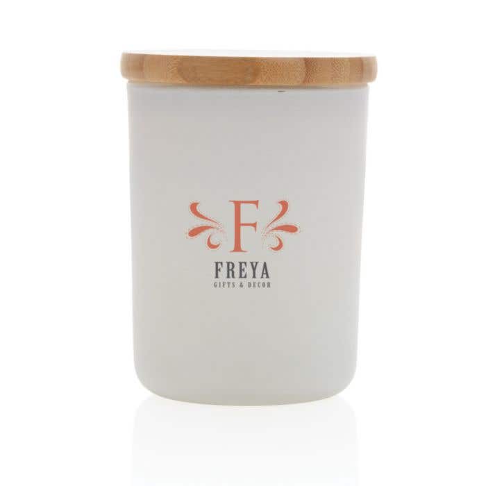 Ukiyo luxe geurkaars met bamboe deksel