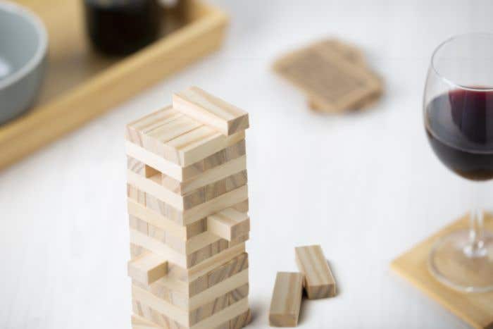 Blokkenspel Gisa | Hout | Katoenen opbergzak