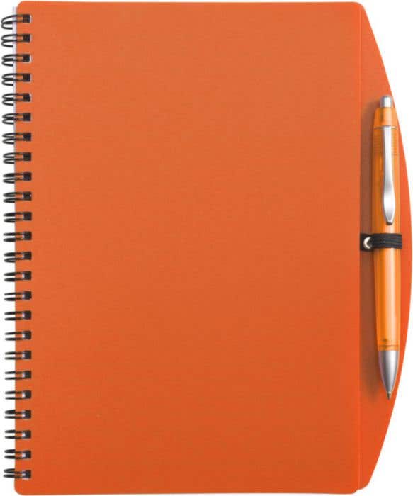 Notitieboek Bright | A6 | 65 pagina's | Gelinieerd | Ringband | Met pen