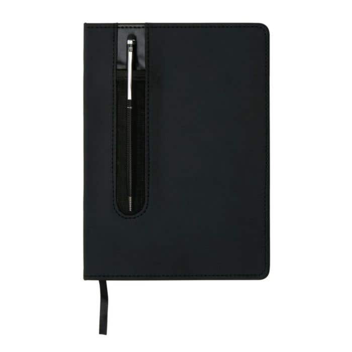 Hardcover notitieboek met stylus pen [A5]