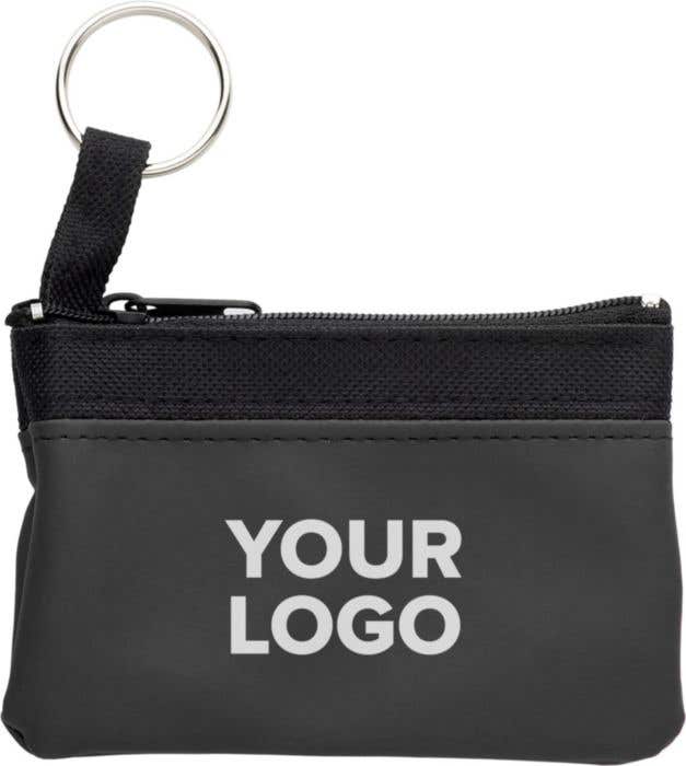 Sleutel-etui Imelda | Rubberlook | Ritssluiting | Met sleutelring