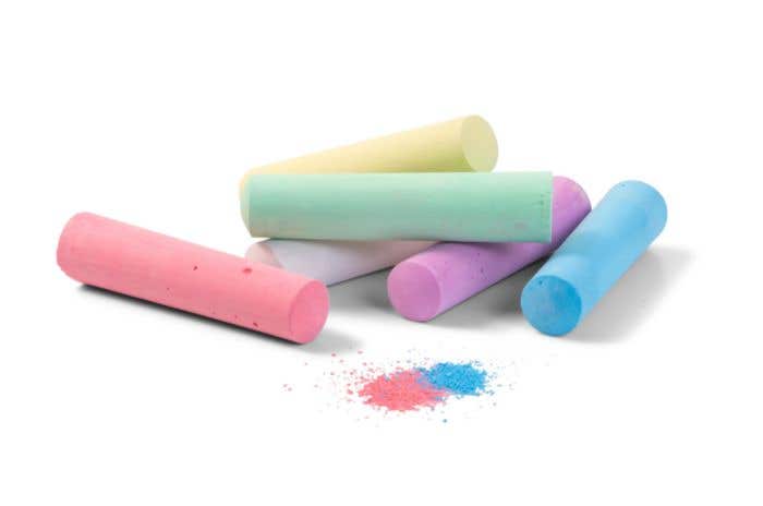 Stoepkrijt Draw | 6 kleuren | Glutenvrij