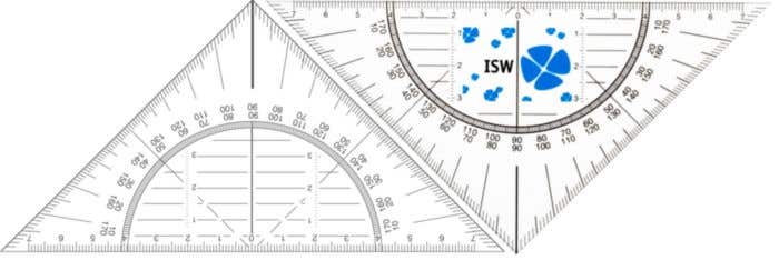 Flexibele geodriehoek
