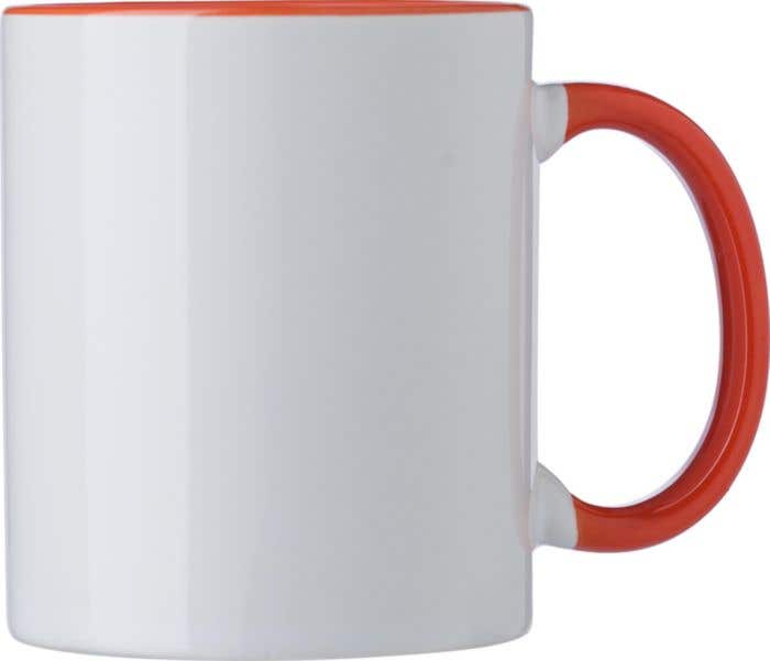 Sublimation mug with coloured details Blair