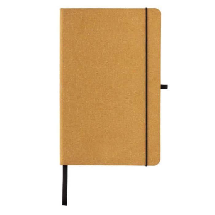 Recycled lederen hardcover notitieboek [A5]