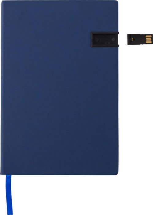 Notitieboek met USB [A5]