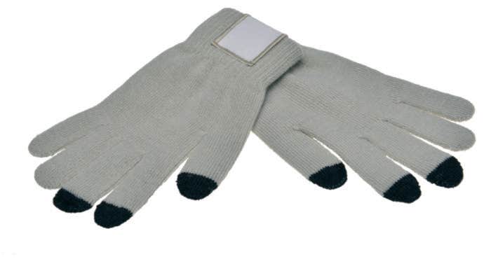 Touchscreen handschoenen Label
