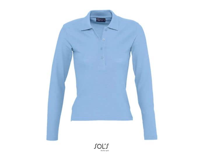 Sol's Dames Polo Longsleeve Podium