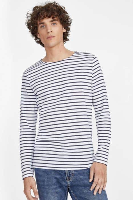 Sol's Heren Longsleeve Shirt Marine