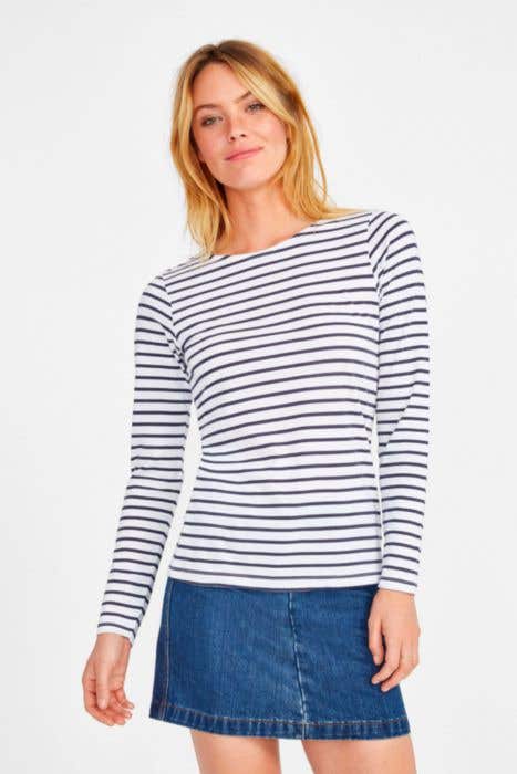 Sol's Dames Longsleeve Shirt Marine